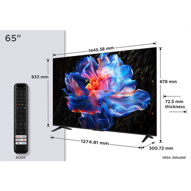 TCL 65" P6K LED 4K Smart TV