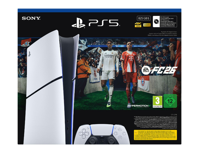 Sony PlayStation®5 Digital E Chassis + FC™ 26 Official Bundle